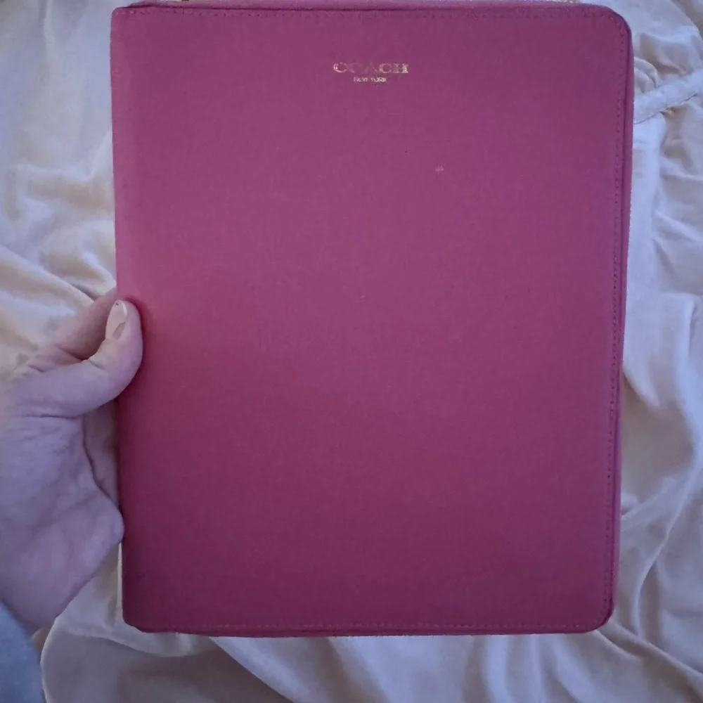 Coach iPad Case
